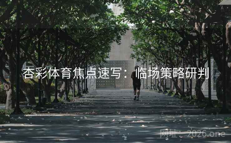 杏彩体育焦点速写：临场策略研判