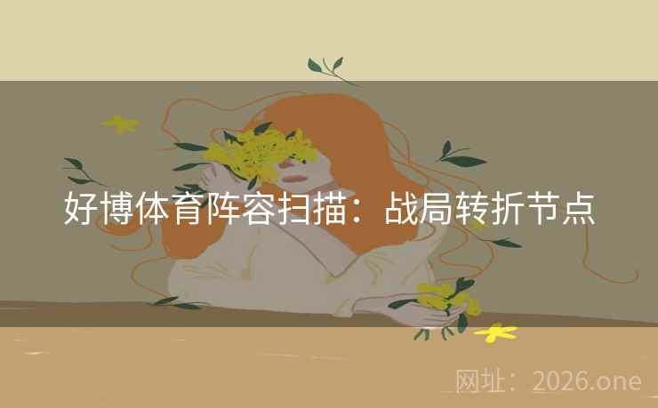 好博体育阵容扫描：战局转折节点