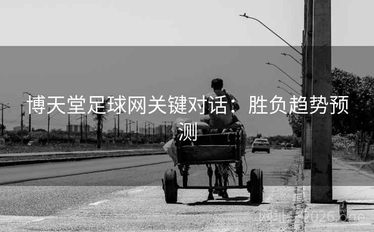 博天堂足球网关键对话：胜负趋势预测