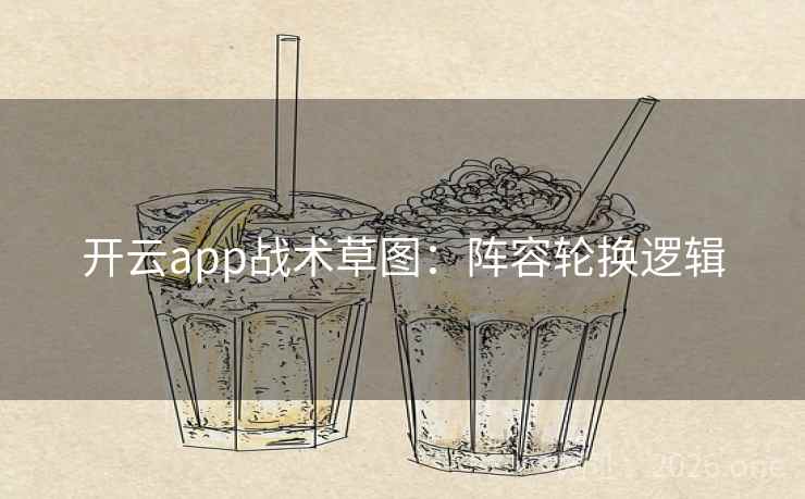 开云app战术草图：阵容轮换逻辑