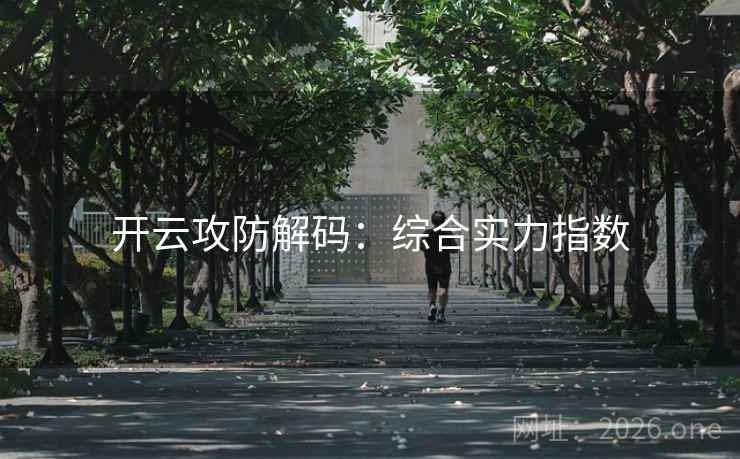 开云攻防解码:综合实力指数 开云攻防解码:综合实力指数